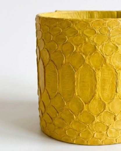 Epheia Python Leather Bracelet