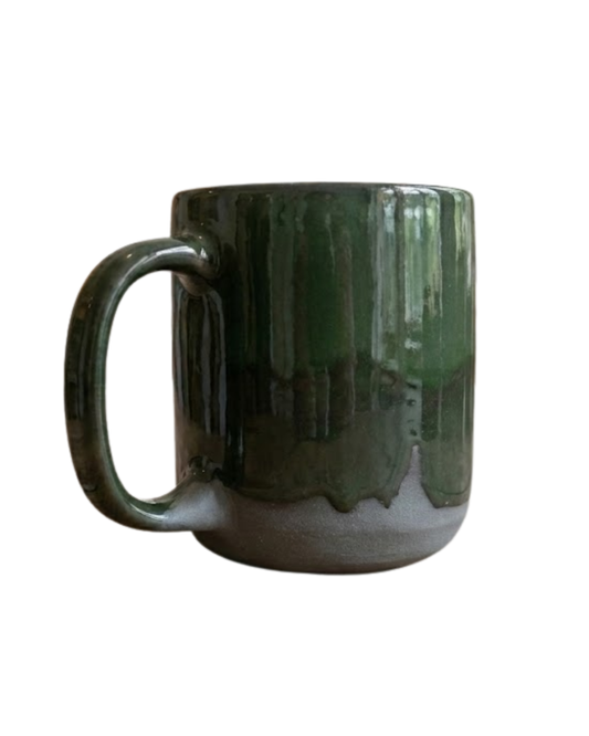 Forest Sip 8×7 cm Abstract Handmade Ceramic Mug