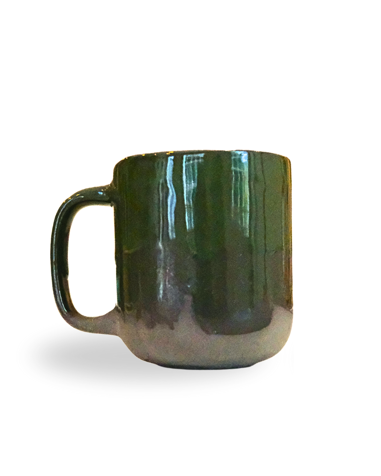 Forest Sip 8×7 cm Abstract Handmade Ceramic Mug