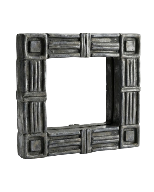 Frameedge 30×30 cm Abstract Handmade Ceramic Mirror