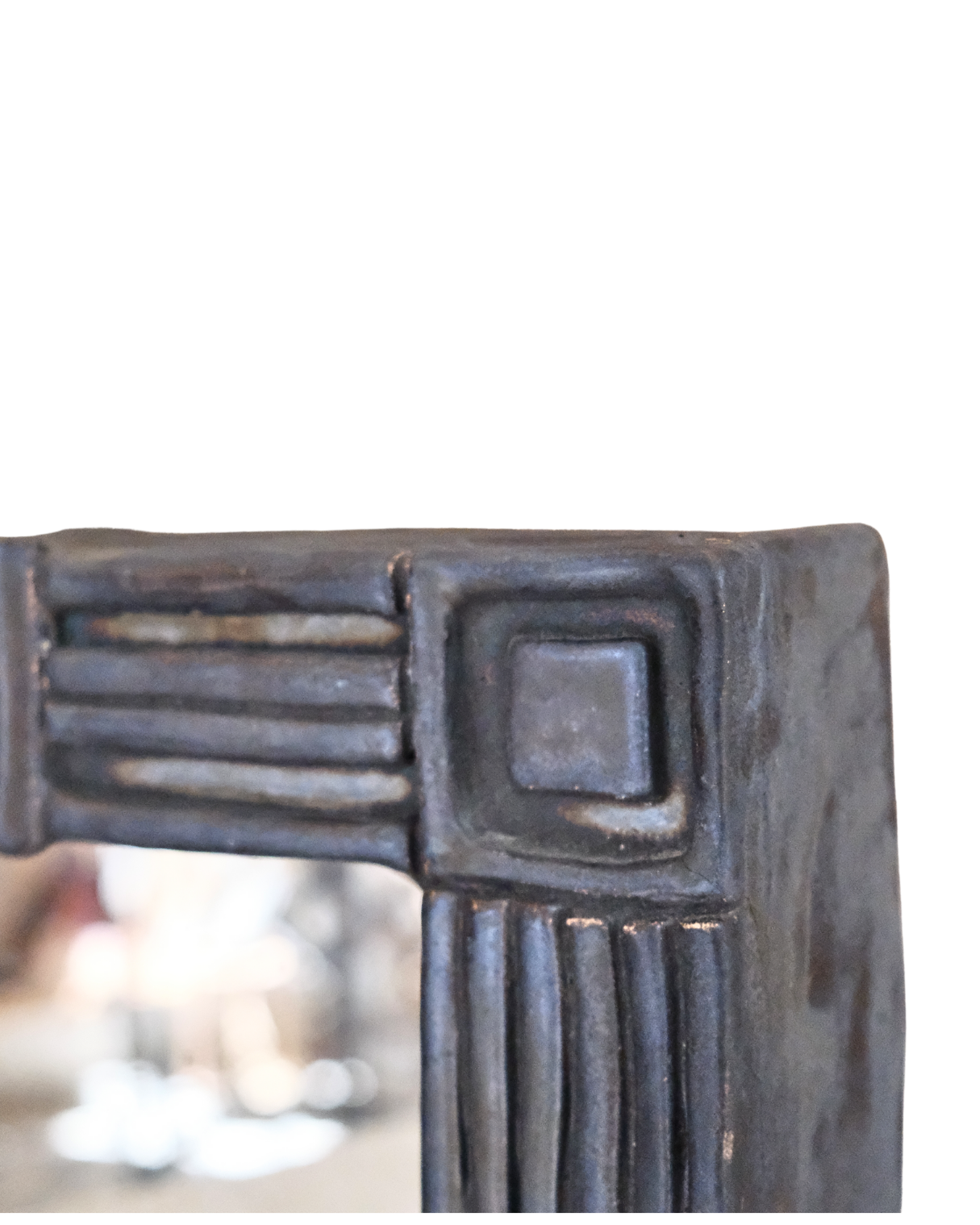 Frameedge 30×30 cm Abstract Handmade Ceramic Mirror