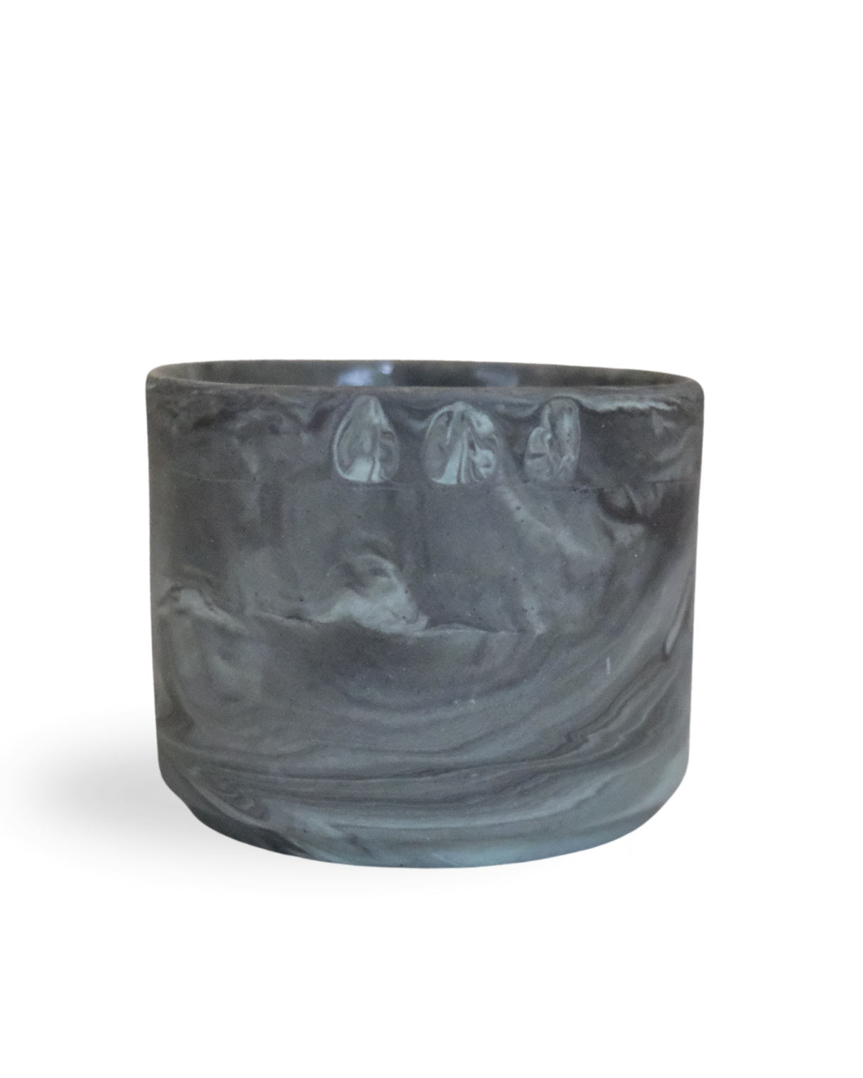 Marble Sip 5×5 cm Abstract Handmade Ceramic Shot Cup