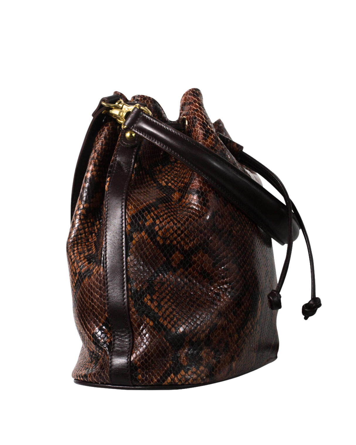 Austin Italian Python Leather Handbag