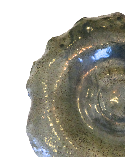 Driftmark 25 cm Abstract Handmade Ceramic Plate