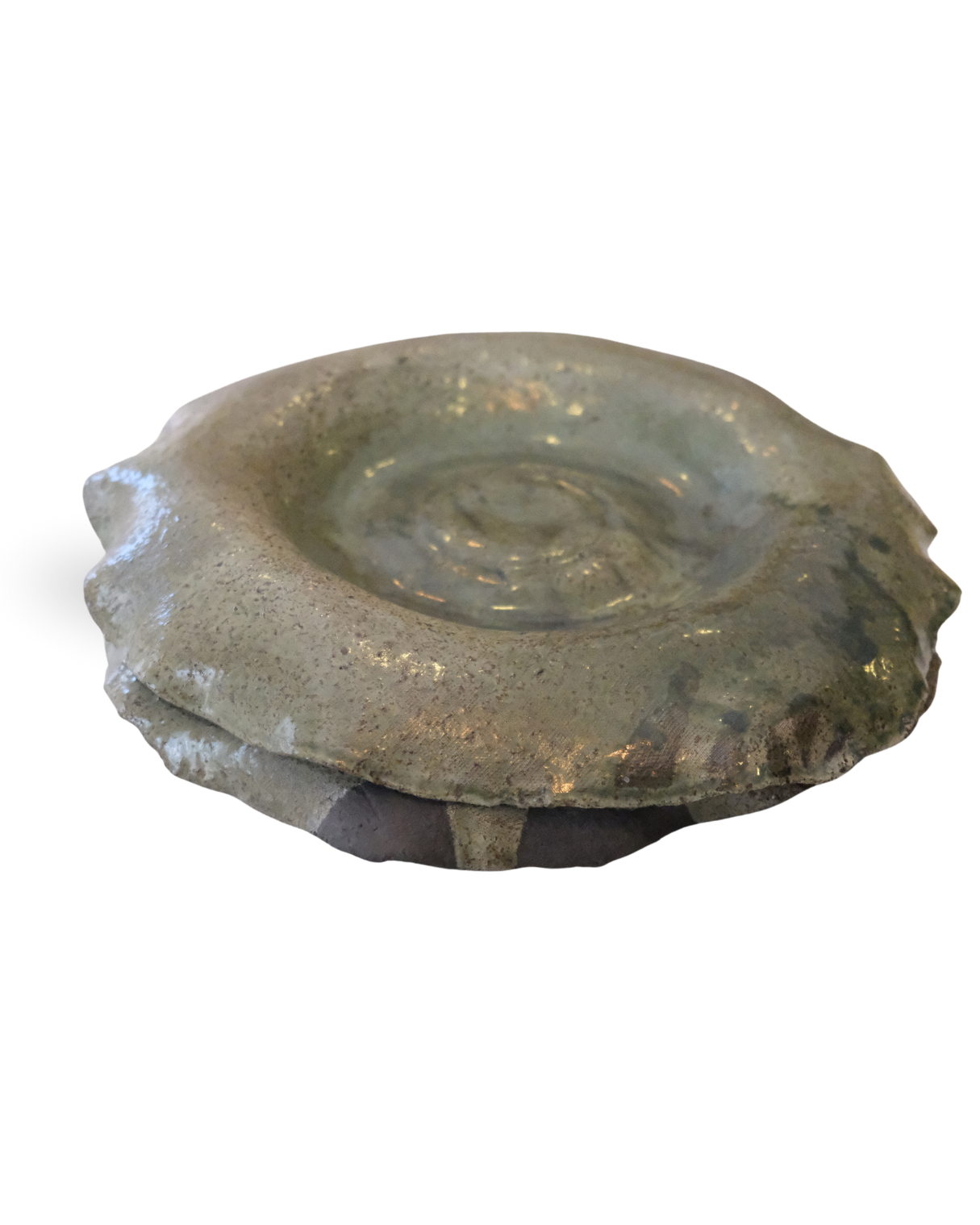 Driftmark 25 cm Abstract Handmade Ceramic Plate