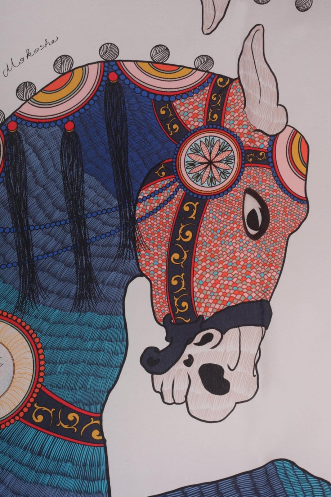 The Flying Carousel - Silk Scarf