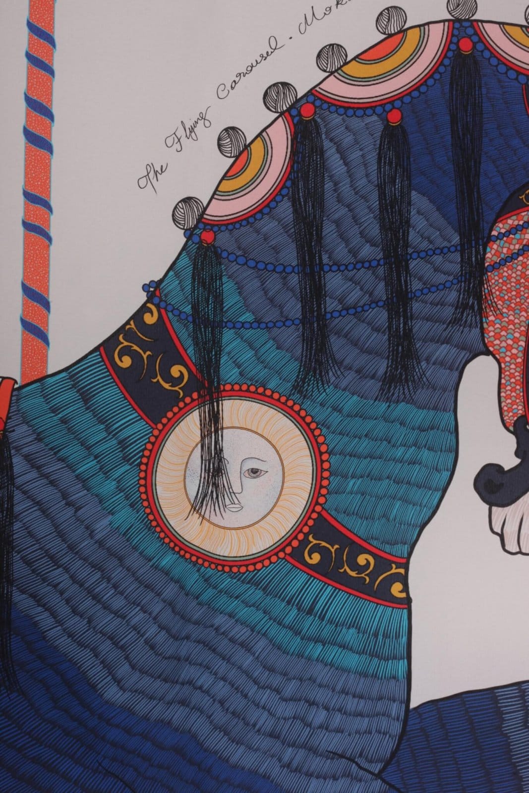 The Flying Carousel - Silk Scarf