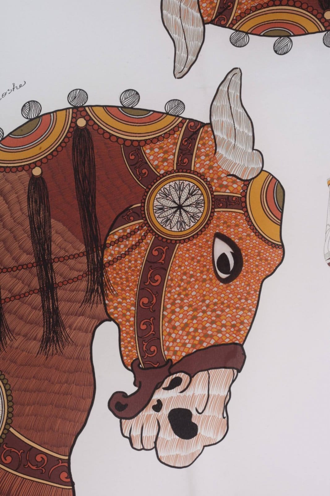 The Flying Carousel - Silk Scarf
