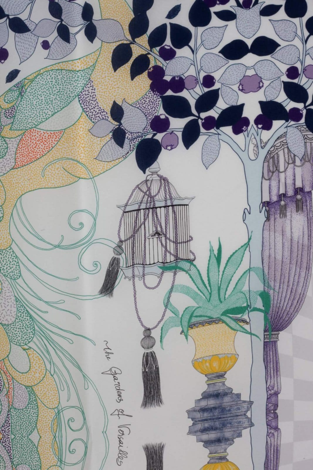 The Gardens of Versailles - Silk Scarf