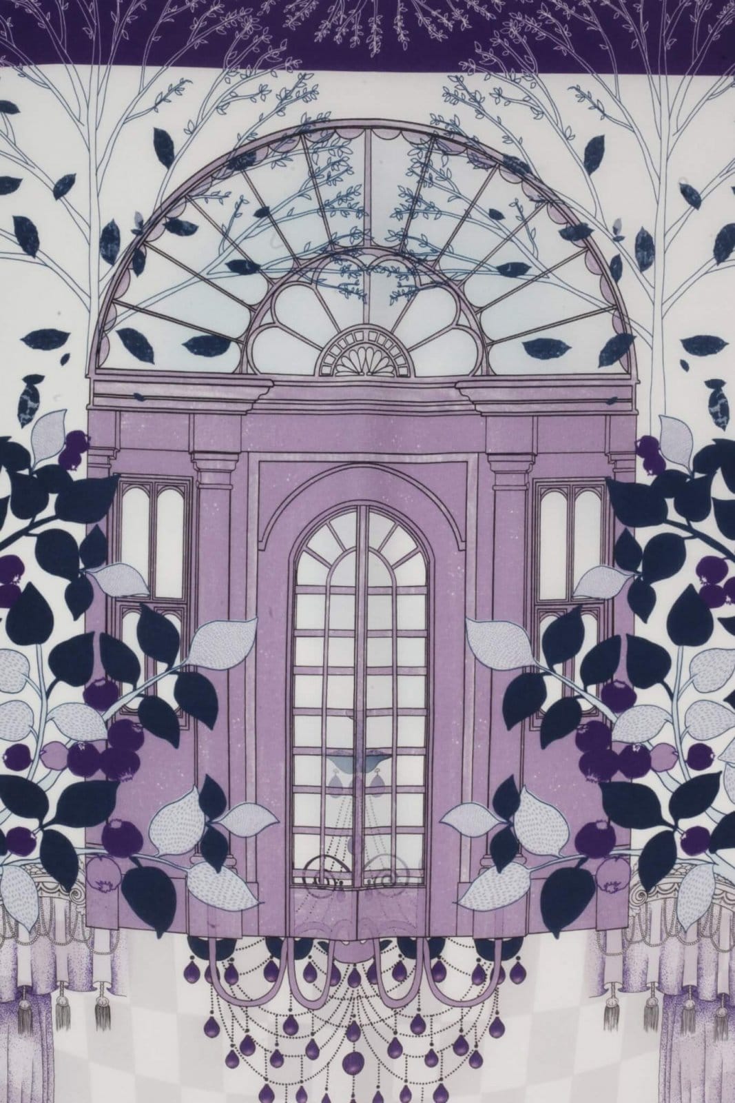 The Gardens of Versailles - Silk Scarf