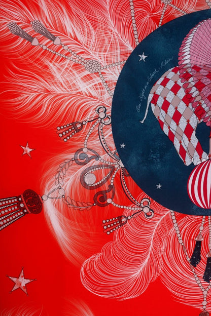 One Night in Cabaret - Silk Scarf