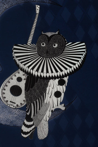 Pierrot by Moonlight - Silk Scarf