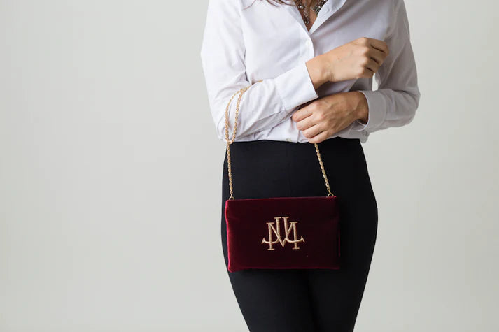 Iris In Burgundy Velvet
