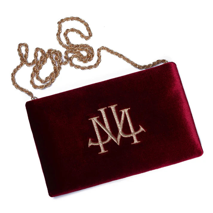 Iris In Burgundy Velvet