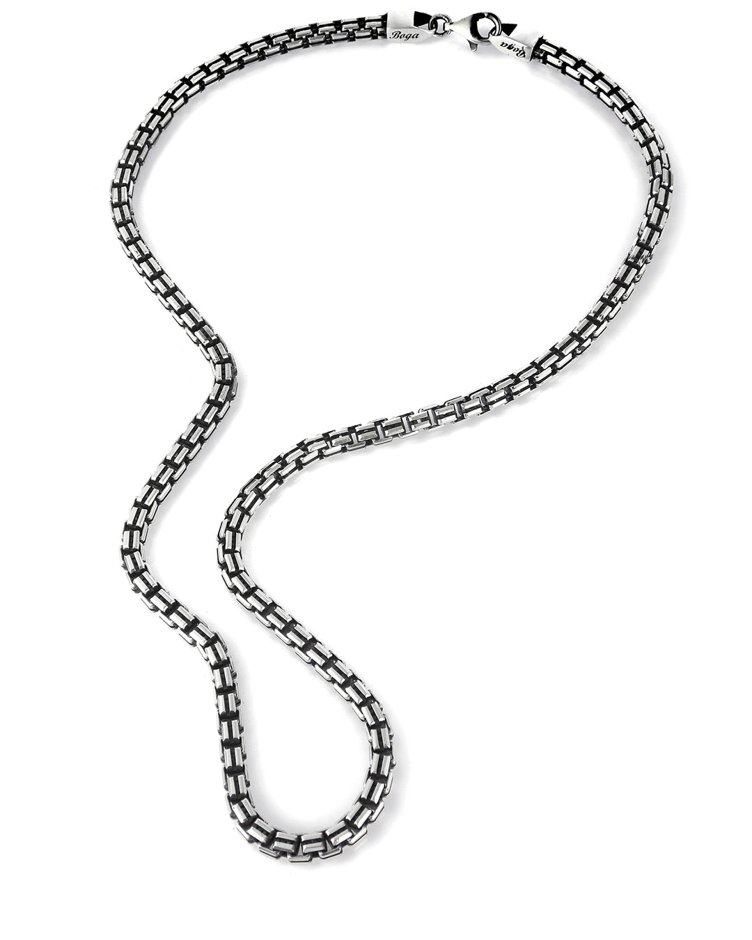 Italian Chain Large Men’s Silver Necklace