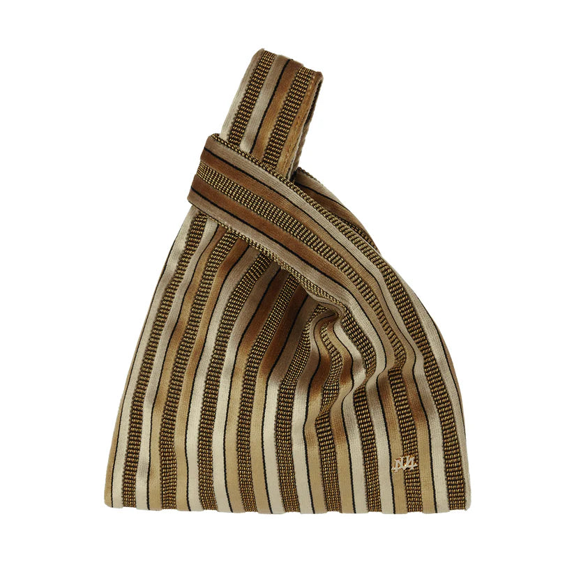 Jade In Gold-Striped Velvet
