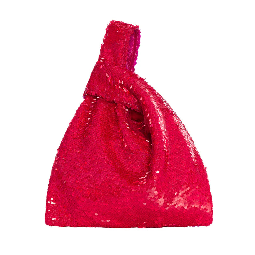 Jade In Red/ Fuchsia Sequin
