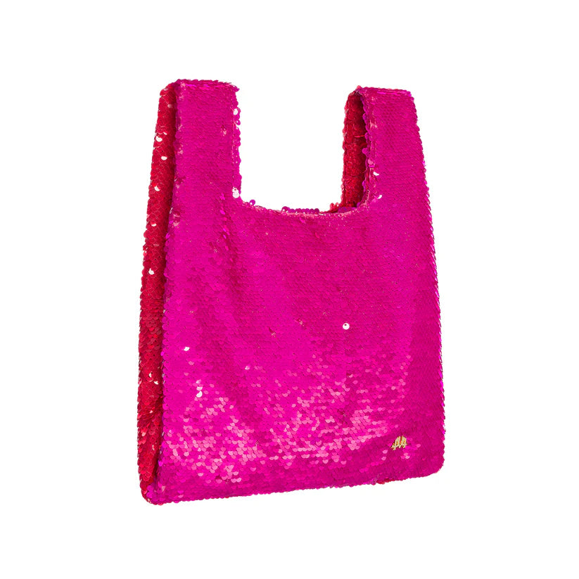 Jade In Red/ Fuchsia Sequin
