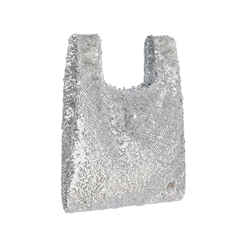 Jade In Silver Sequin