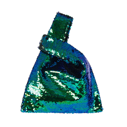 Jade In Blue/ Green Sequin