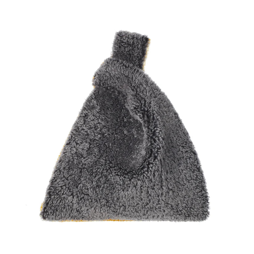 Jade In Grey/Yellow Shearling
