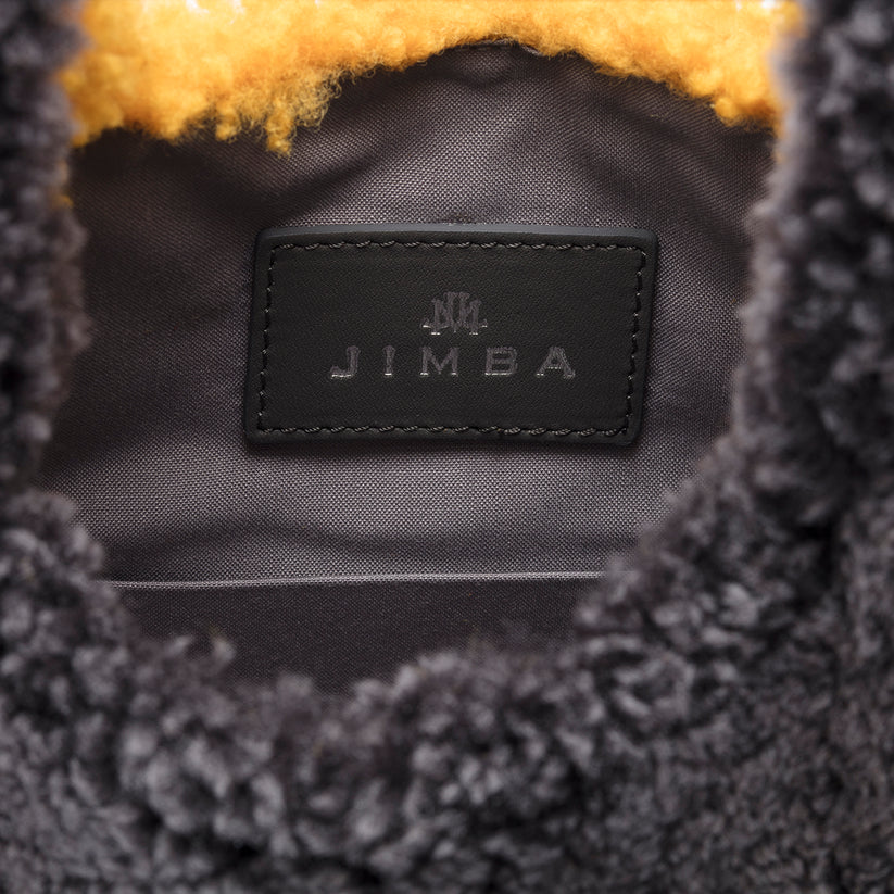 Jade In Grey/Yellow Shearling