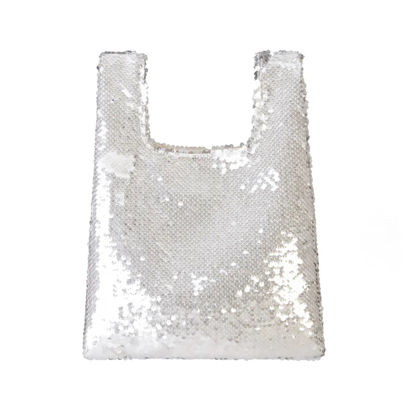 Jade In White Sequin