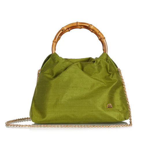 Juliette In Forest Green Silk Kiz