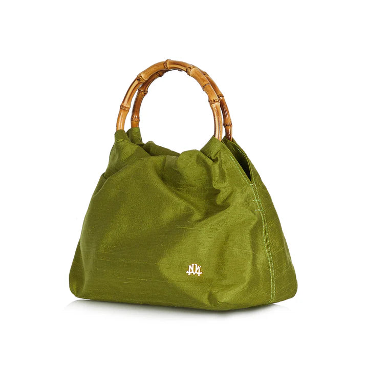 Juliette In Forest Green Silk Kiz