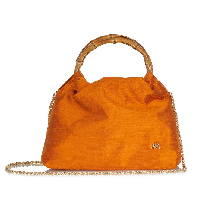Juliette In Sunrise Orange Silk