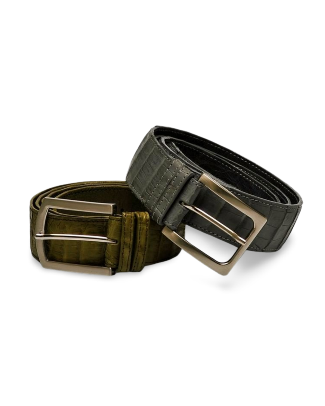 Kermit - Croco Leather Belt
