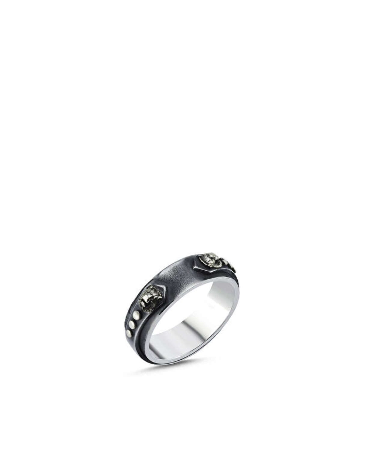 Knight Lion Men’s Silver Ring