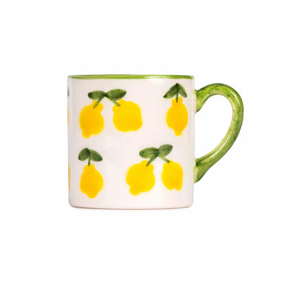 Handmade Ceramic Espresso Cup Set with Handles