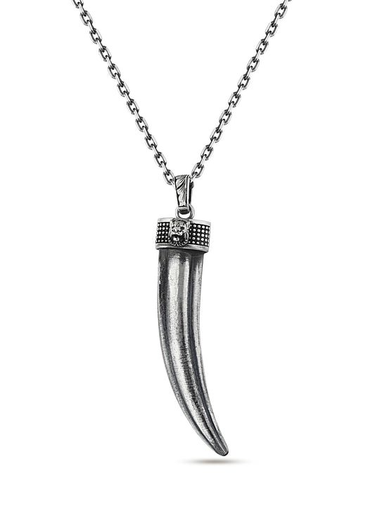 Lion Men’s Silver Necklace