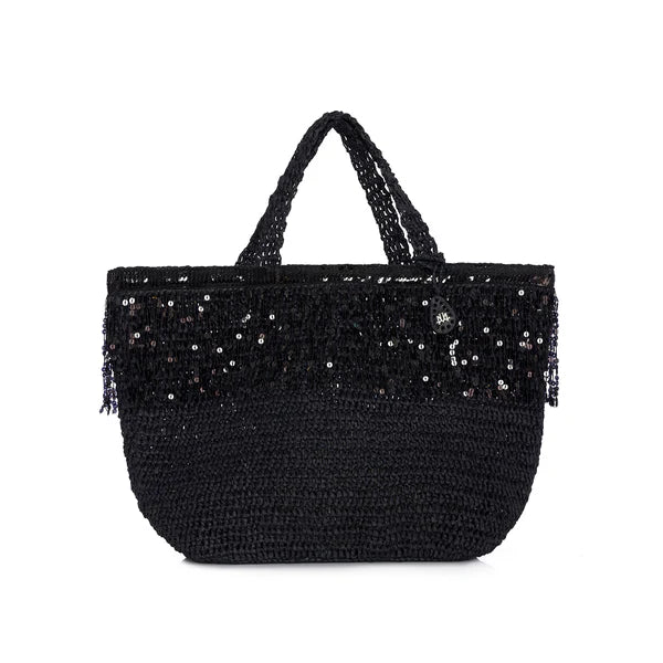 Maxi Loulou In Black Sequin