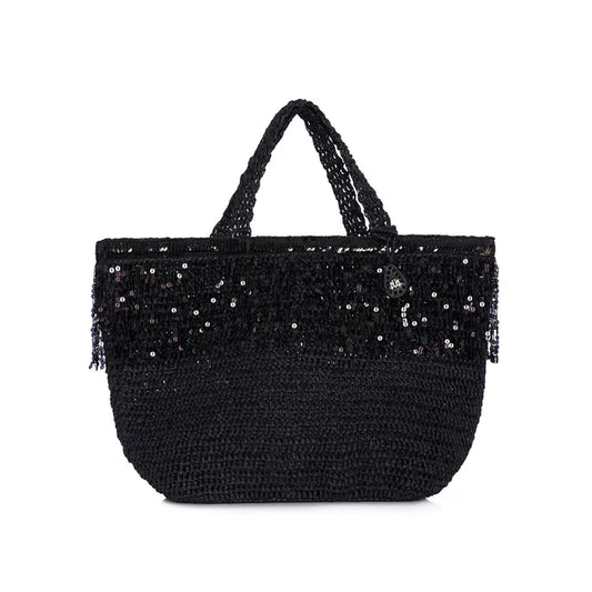 Maxi Loulou In Black Sequin