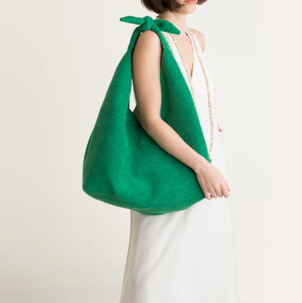 Maxi Ritz In Classic Green Terry Cloth