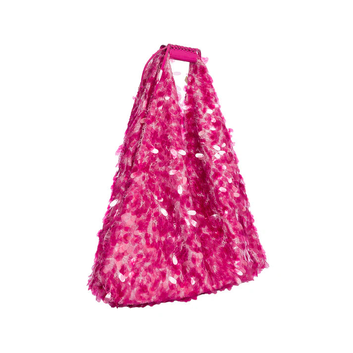 Mini Agnes In Pink Sequin