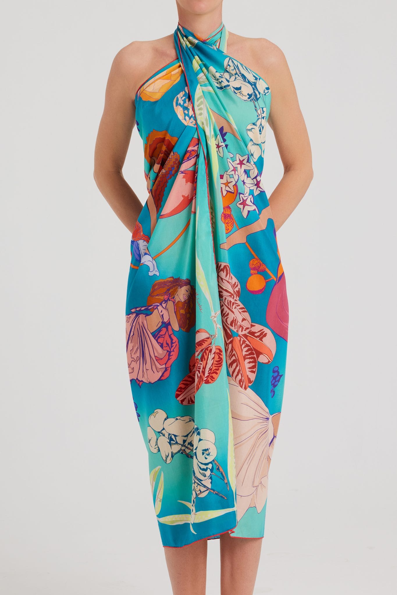 Saga In Mauritius - Scarf