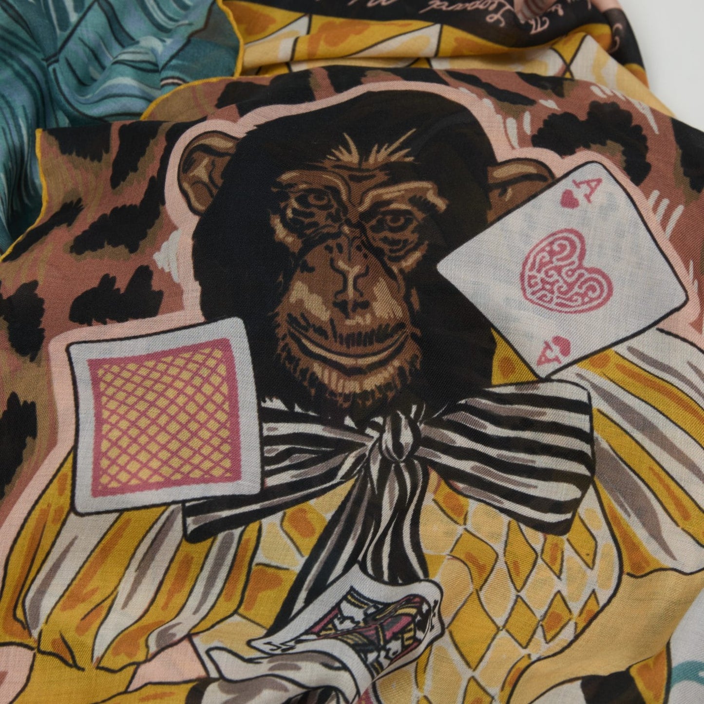 Monkey and The Leopard - Scarf
