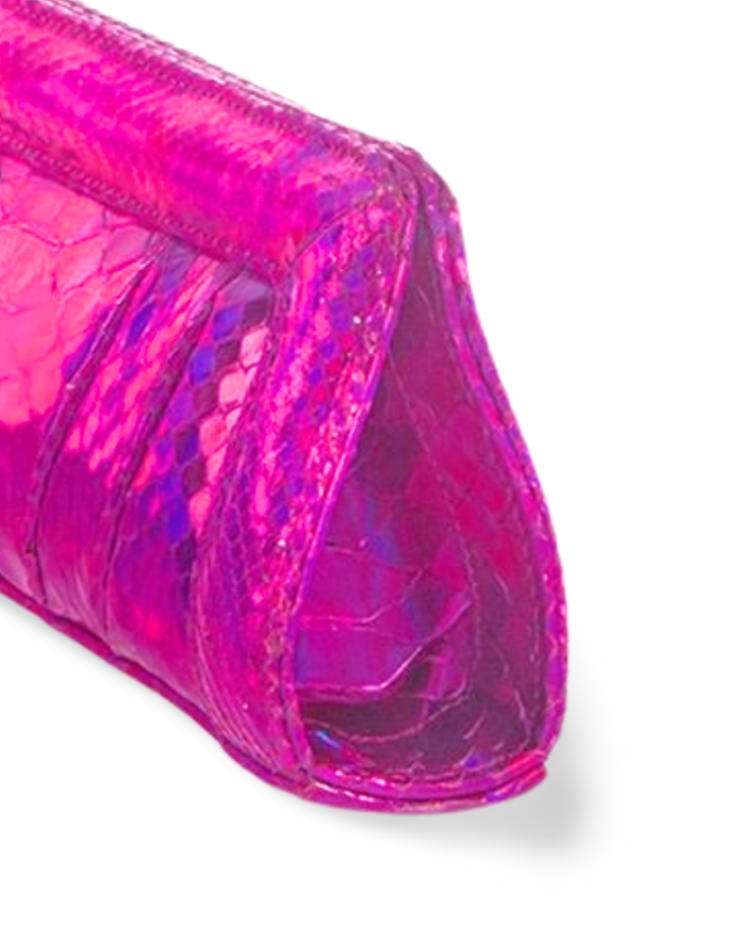 Malibu Italian Python Clutch Handbag