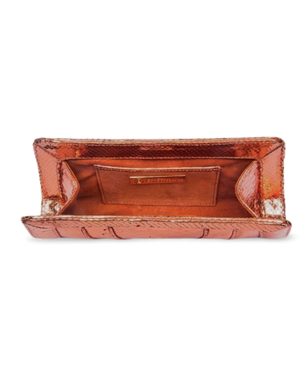 Malibu Italian Python Clutch Handbag