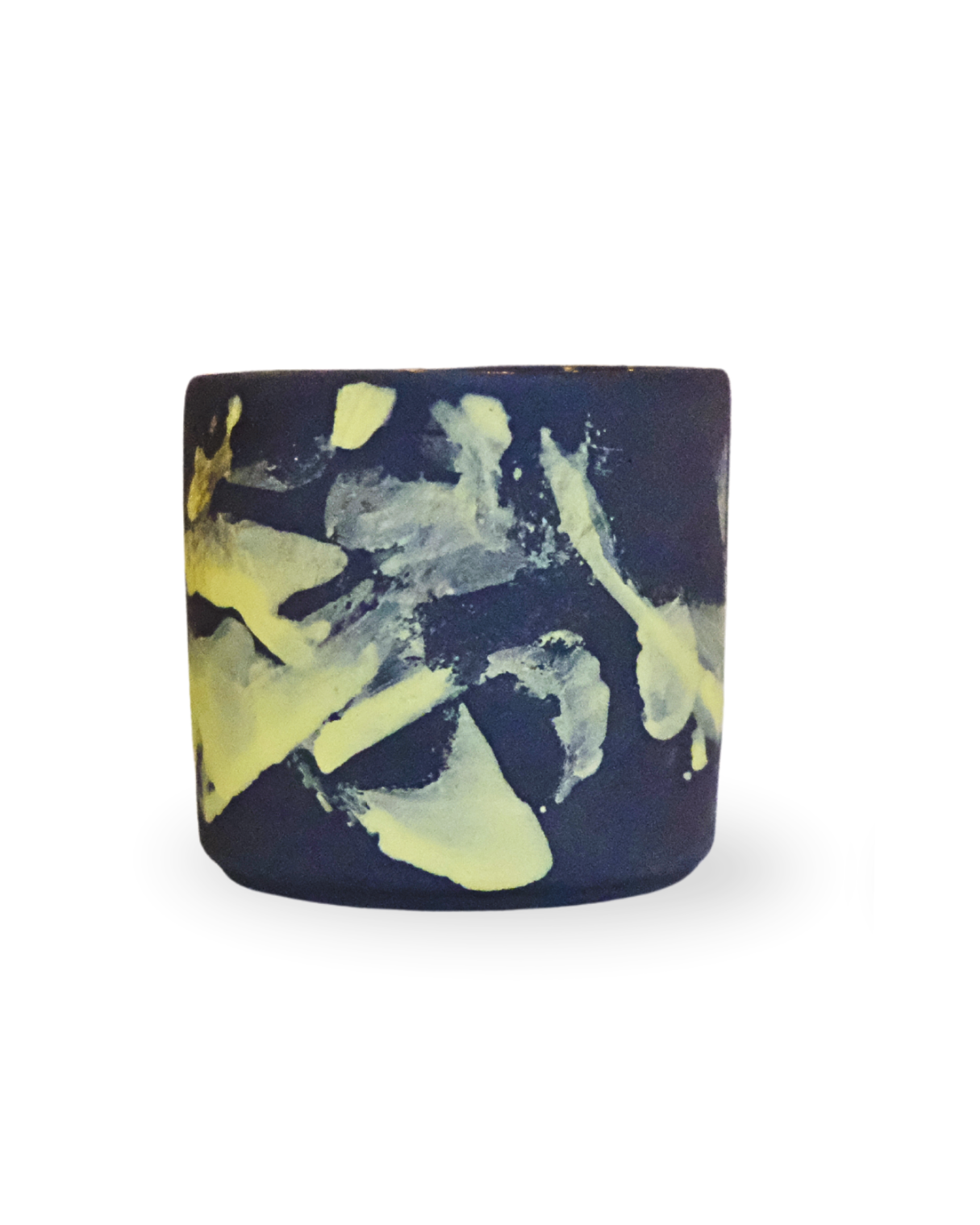 Marble Sip 5×5 cm Abstract Handmade Ceramic Shot Cup