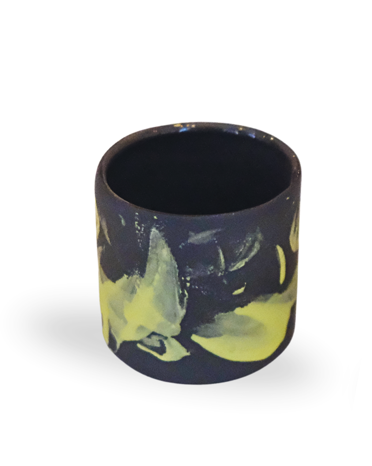 Marble Sip 5×5 cm Abstract Handmade Ceramic Shot Cup