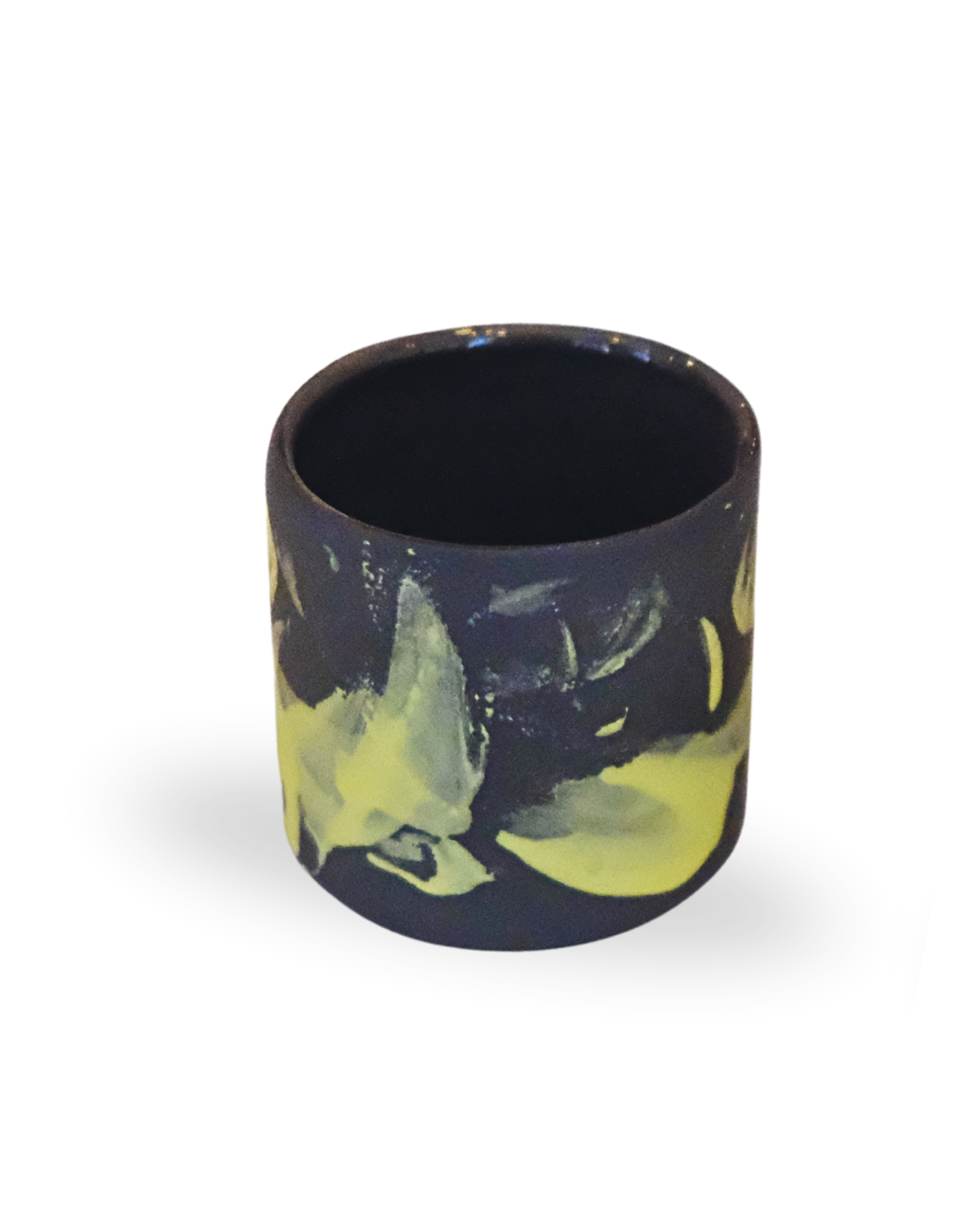 Marble Sip 5×5 cm Abstract Handmade Ceramic Shot Cup