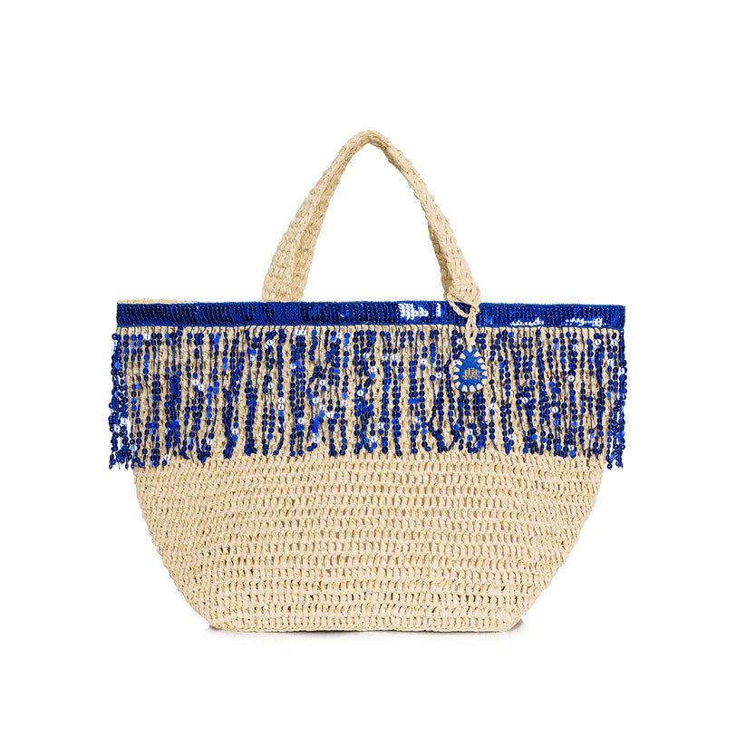 Maxi Loulou In Atlantic Blue Sequin