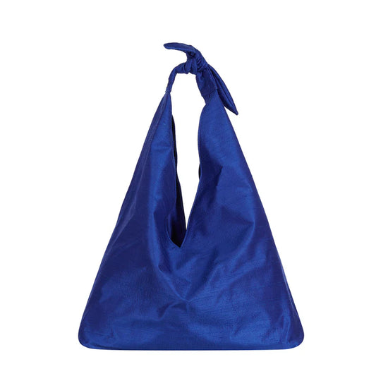 Maxi Ritz In Atlantic Blue Silk