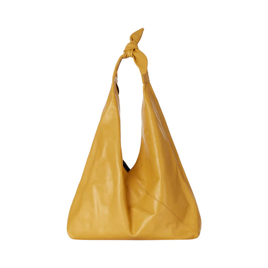 Maxi Ritz In Mustard Leather