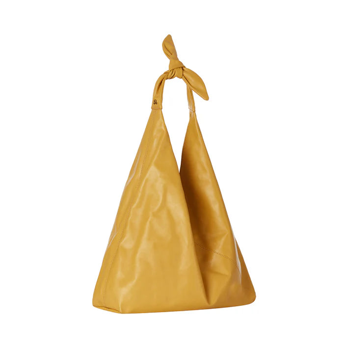 Maxi Ritz In Mustard Leather