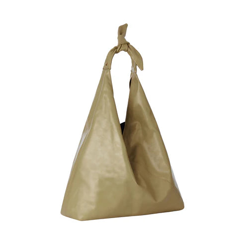 Maxi Ritz In Pale Green Leather